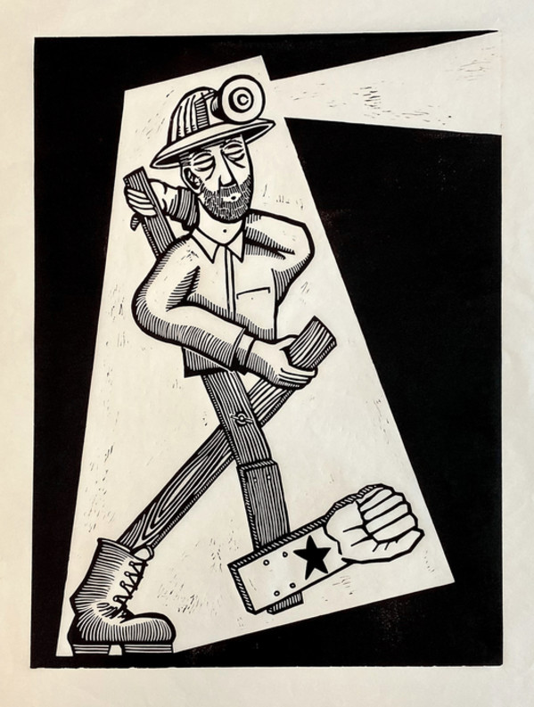 Self-Portrait as a Unionized Miner by Ryan Standfest