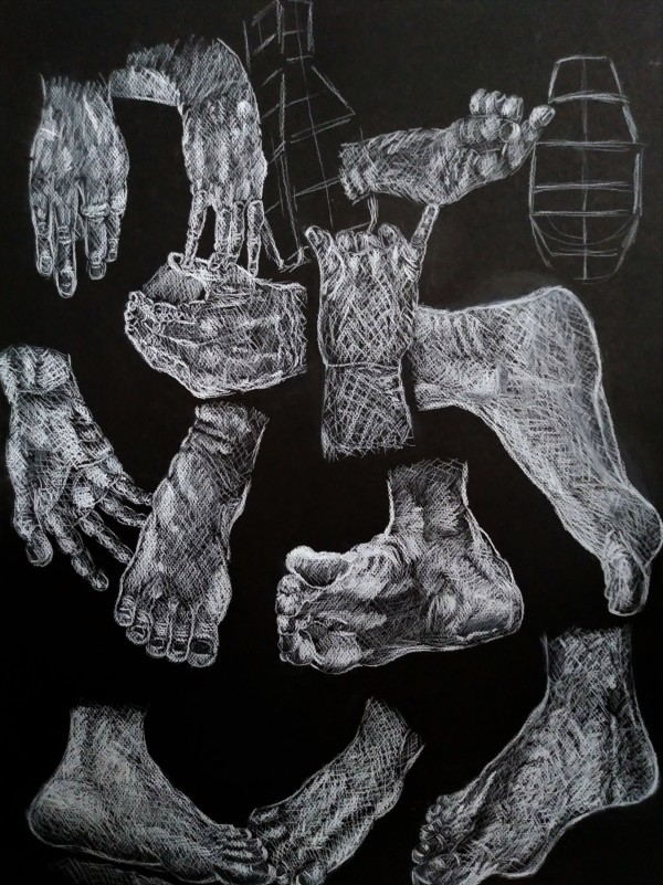 Capturing Feet and Hands by Nuri Muhammad