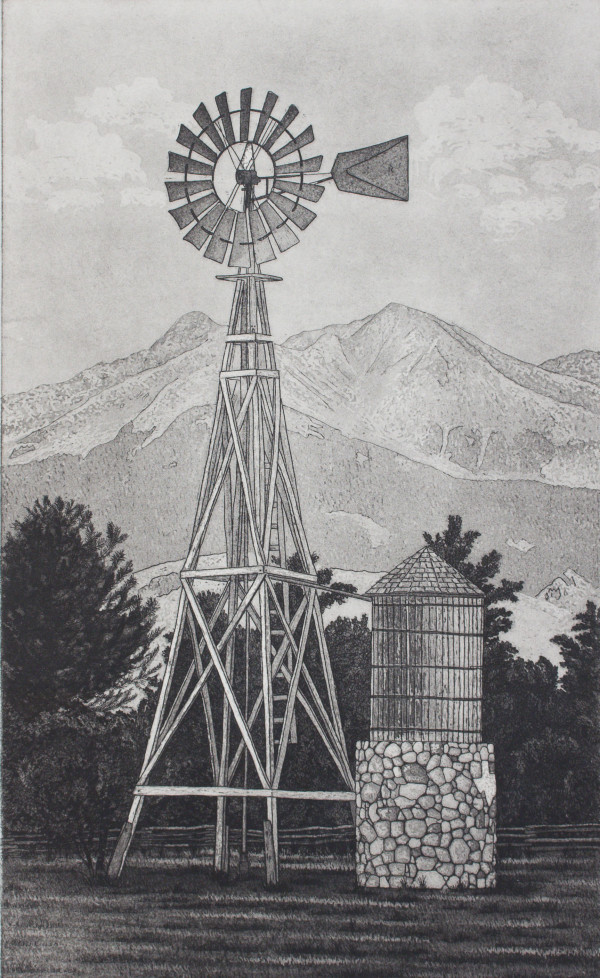 The Windmill by Osvaldo Bins Ely