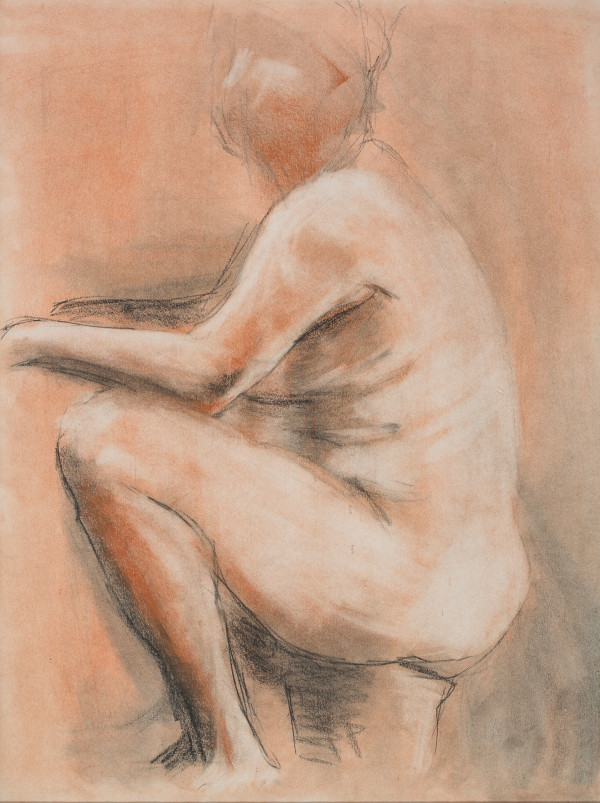 Torso of Male Nude by Mary Jane Mara