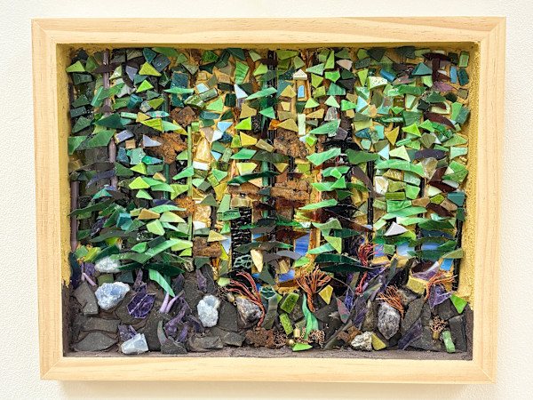 Dappled Shade on the Chena Riverside by Mary Trahanovsky