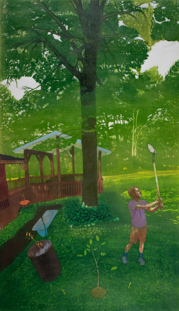 Planting A Tree by William Mathie