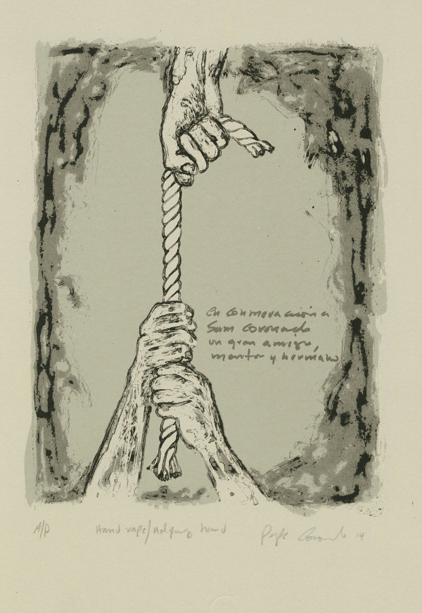 Hand Rope/Helping Hand by Pepe Coronado