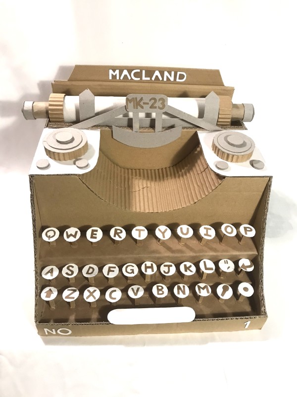Macland Typewriter by Mackenzie Kersting