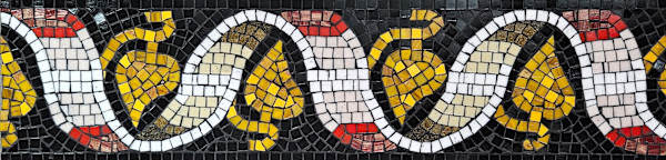 Border from Istanbul by Pam Farris