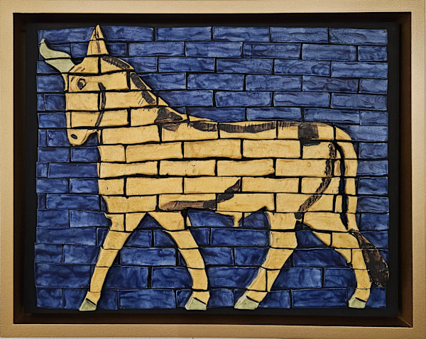 Ishtar Gate Bull by Pam Farris, Image 1.