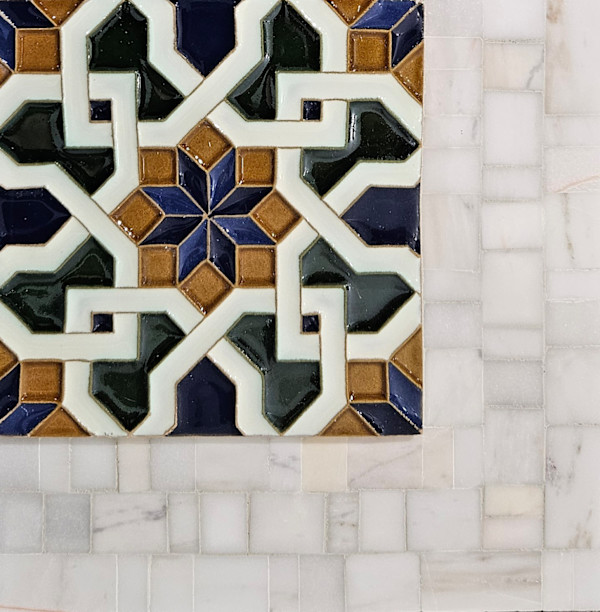 Spanish tile- Each by Pam Farris, Image 1.