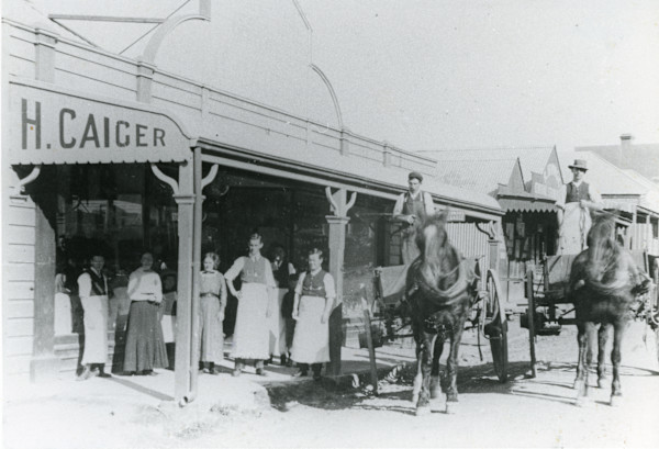 Harry Caiger’s General Store. Clifton NSW Early 1900's. by David Roach