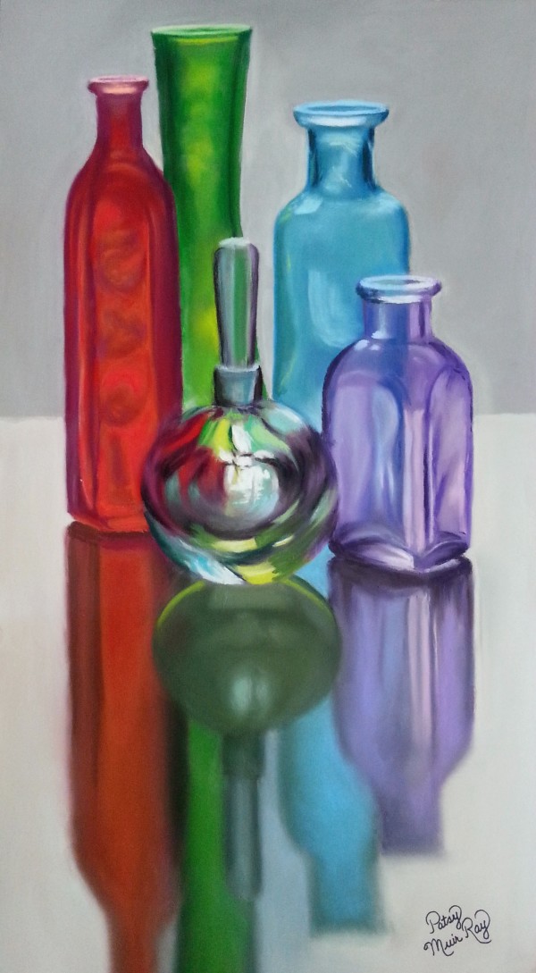 Five Bottles by Patsy Ruth Kroeckel