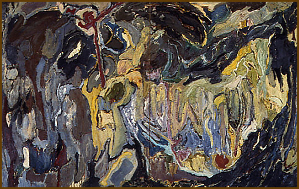 Large Diptych 1963 by Ronald Davis
