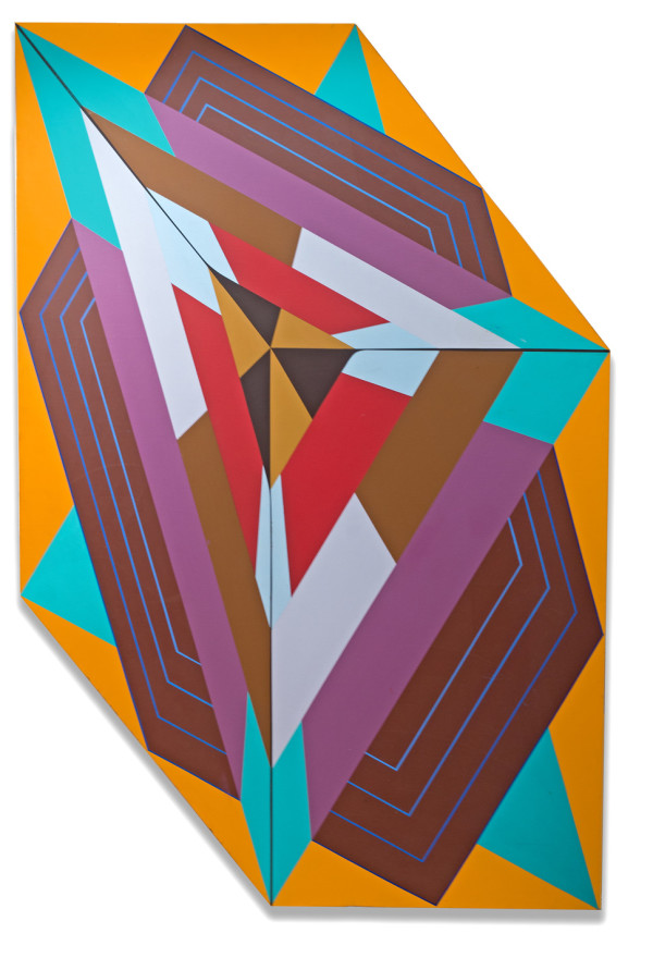 Hexagon Block, 1965 by Ronald Davis