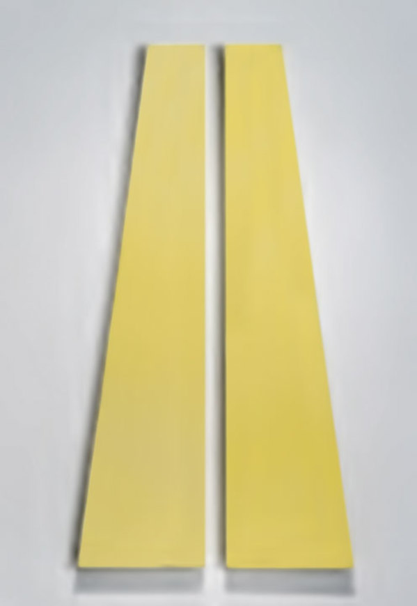 Tall Yellow 1965 by Ronald Davis
