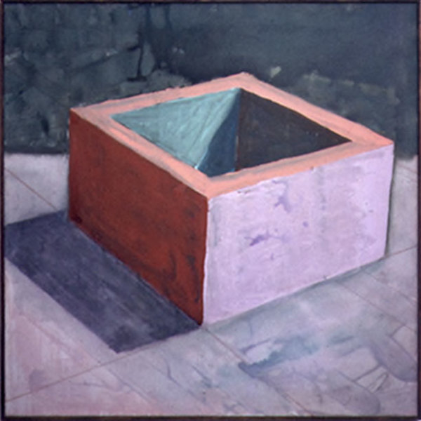 Open Cube by Ronald Davis