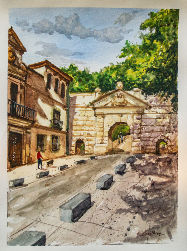 Puerta de las Granadas by Santiago Perez