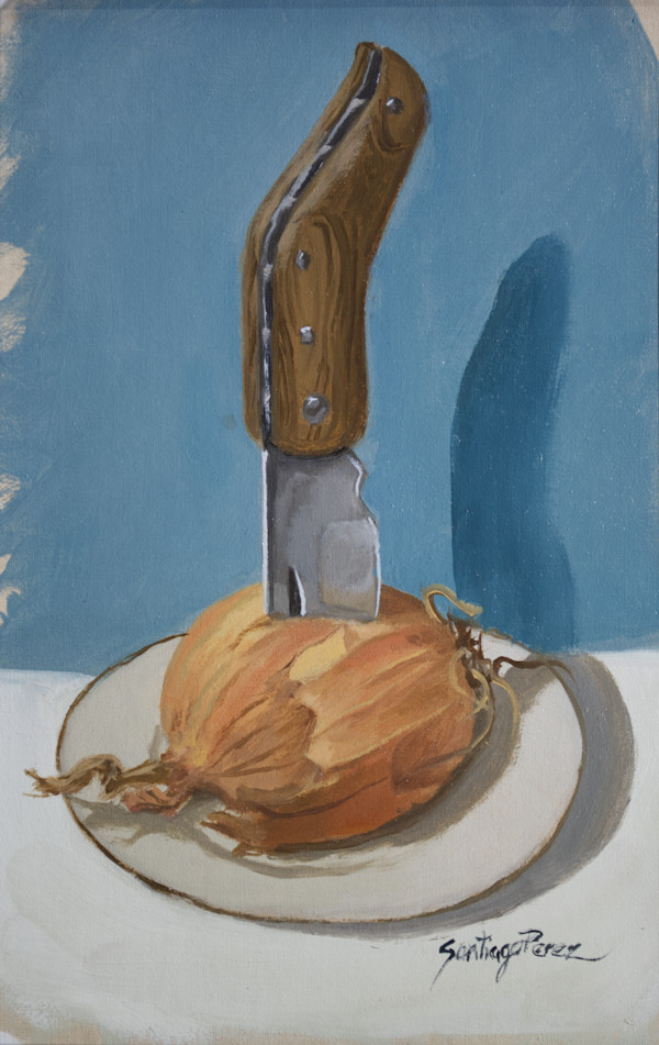 Onion Cut by Santiago Perez