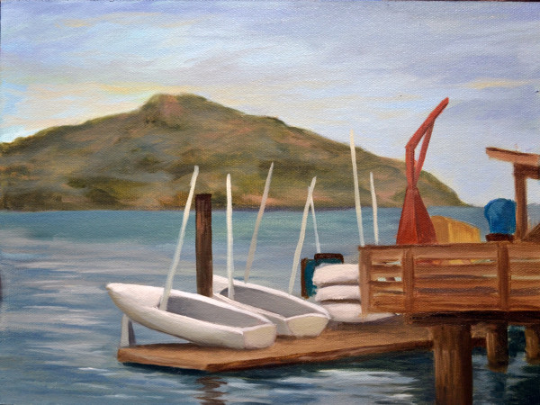 Susalito Dock by Santiago Perez