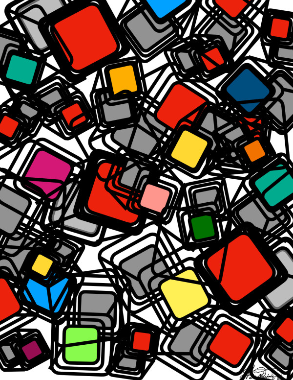 Keyboard Doodle by Fabrice Dejean