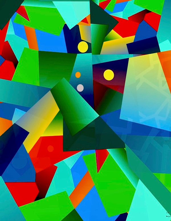 cosmic night by Fabrice Dejean