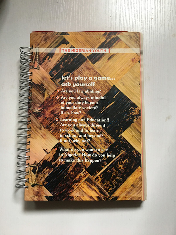 Artist Book: Ask Yourself III by Amarachi Okafor (Orie)