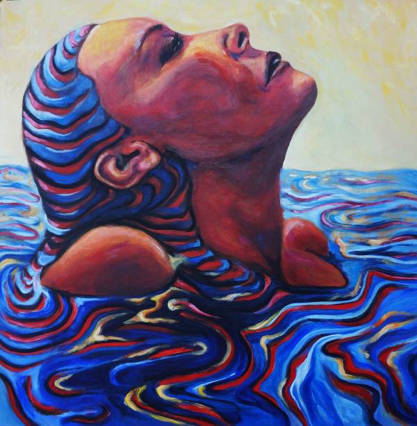 Ocean Swimmer by Angee Montgomery