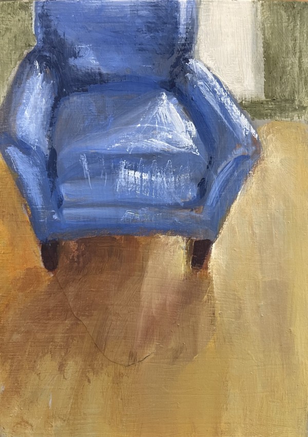 Blue Chair by Angee Montgomery