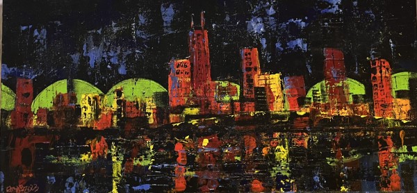 City Lights by Eileen Backman