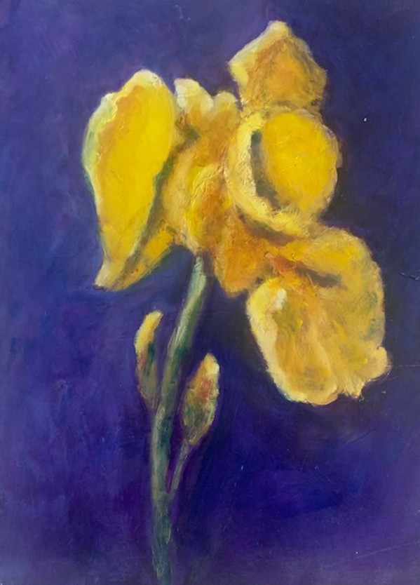 Yellow Lady (SOLD) by Cindy Lawson-Flynn