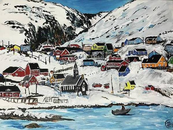 Arctic Village by Eileen Backman