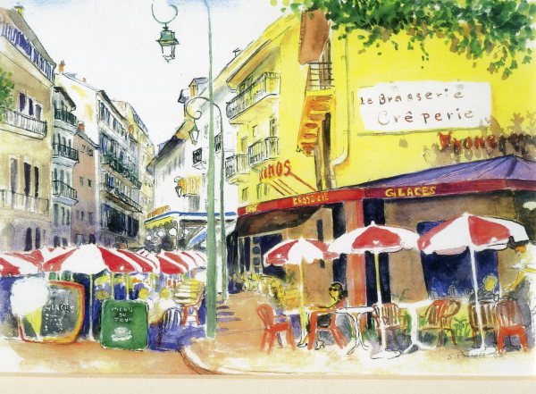 Provence Scene by Susan Palmer