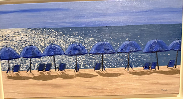 North Shore Umbrellas by Jim Hoehn