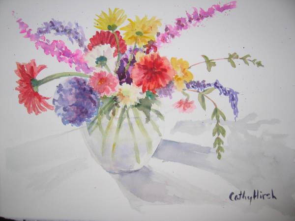 Delicate Bouquet by Cathy Hirsh