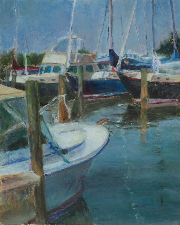 At Rest in the Marina by Jeanne Powell, Image 1.
