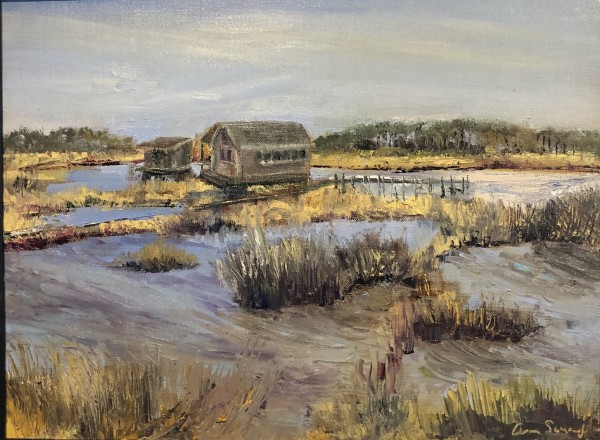 Windy Marsh by Ann Schaefer