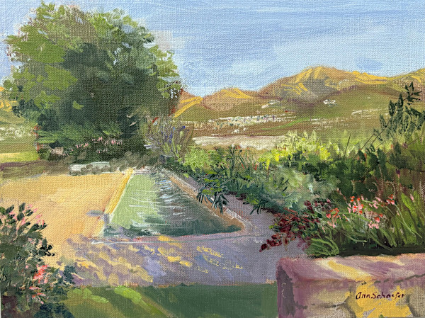 Aegean Garden by Ann Schaefer