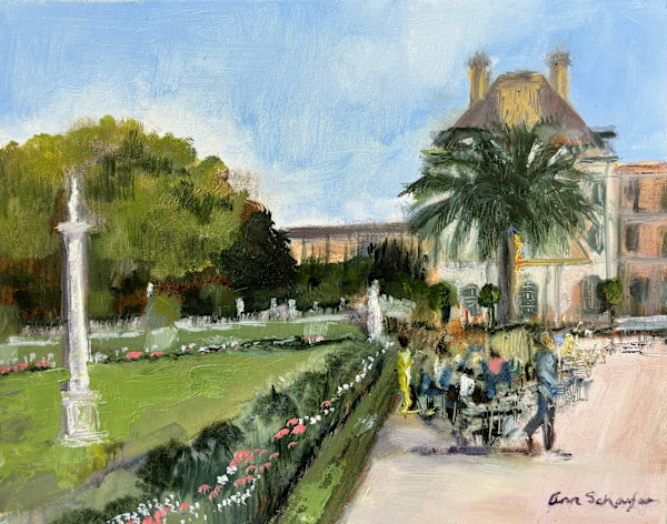 Luxembourg Palms by Ann Schaefer