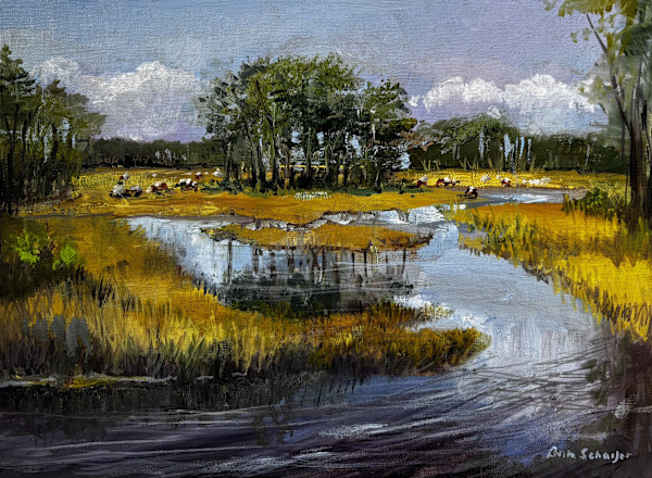 Breakfast with the Ponies by Ann Schaefer