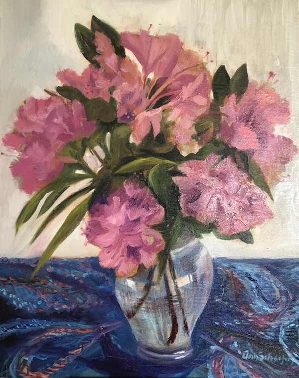 Pink and Paisley by Ann Schaefer