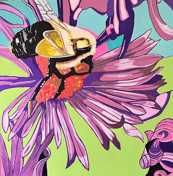 Landing on Purple 2 by Jamie Downs