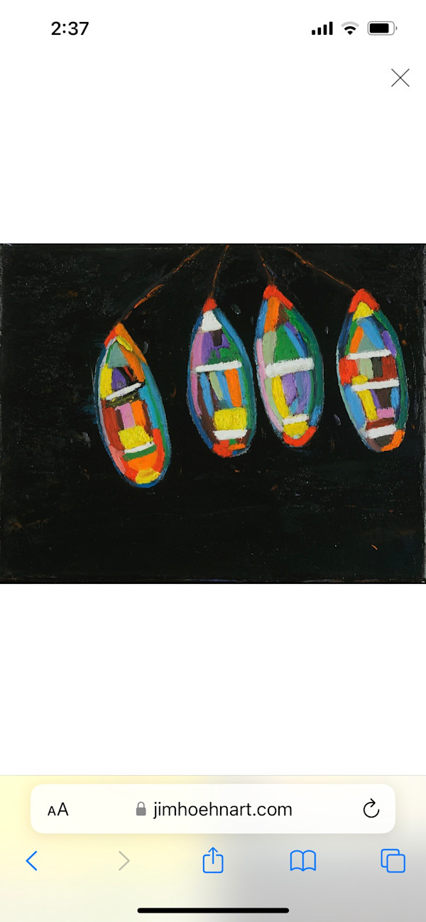 Four Boats by Jim Hoehn