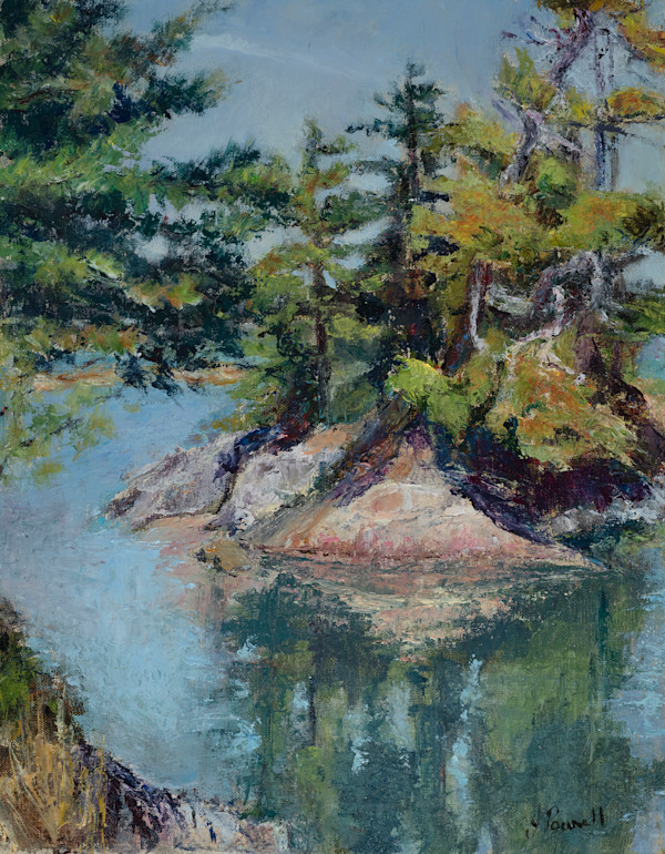 Little Island in the Sea by Jeanne Powell, Image 1.