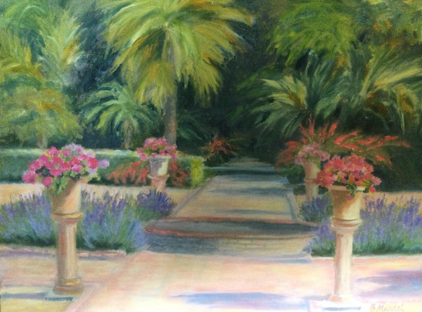 Andalusian Garden by Barbara Mandel
