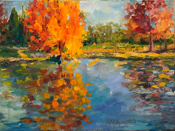 Aquatic Garden Reflections by Lisa Bernstein, Image 1.