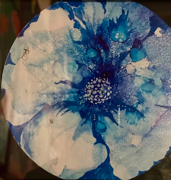 Blue Flower by Gail Kaplan-Wassell