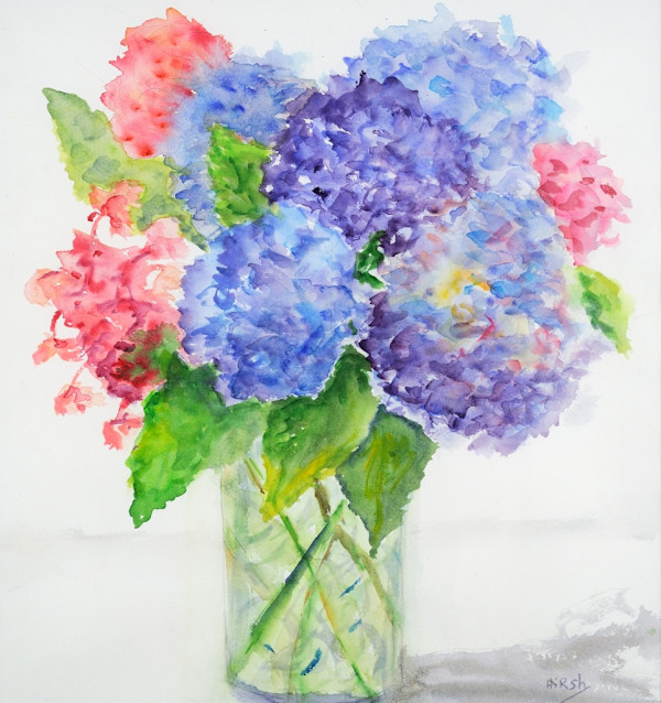 Hydrangeas by Cathy Hirsh