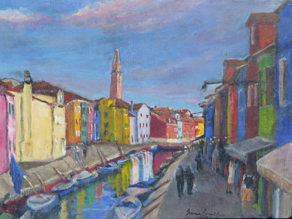 Burano Colors by Jeanne Powell