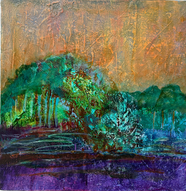 Emerald  Trees by Marcia Bhorjee, Image 1.