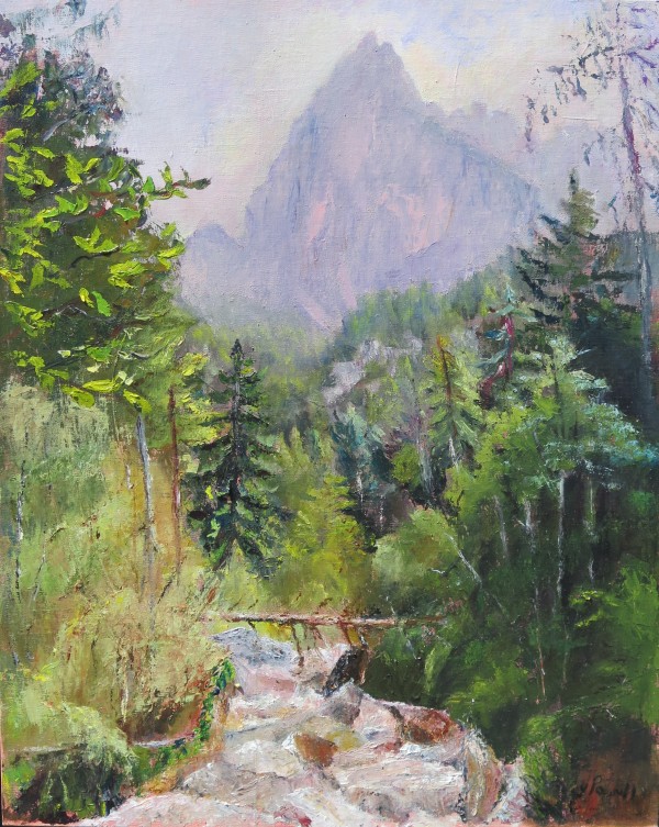 Mountain Pathway by Jeanne Powell