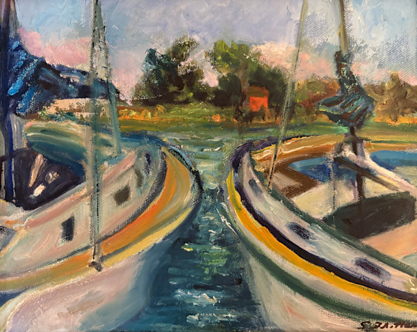 Tilghman Island Boats by Sandra Fritter, Image 1.