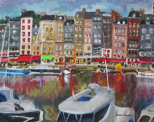 Honfleur Colors by Jeanne Powell