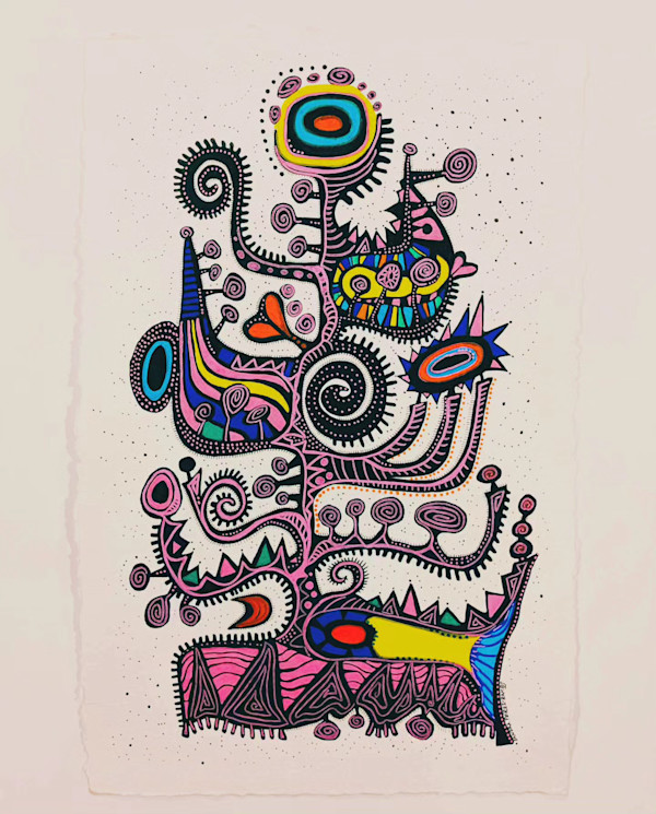 Totémico Rosa by Sandra Perez-Ramos
